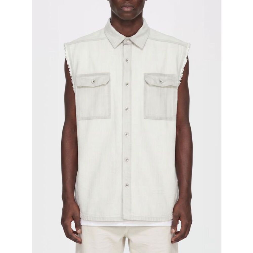 Rick Owens Drkshdw Shirt Men Milk